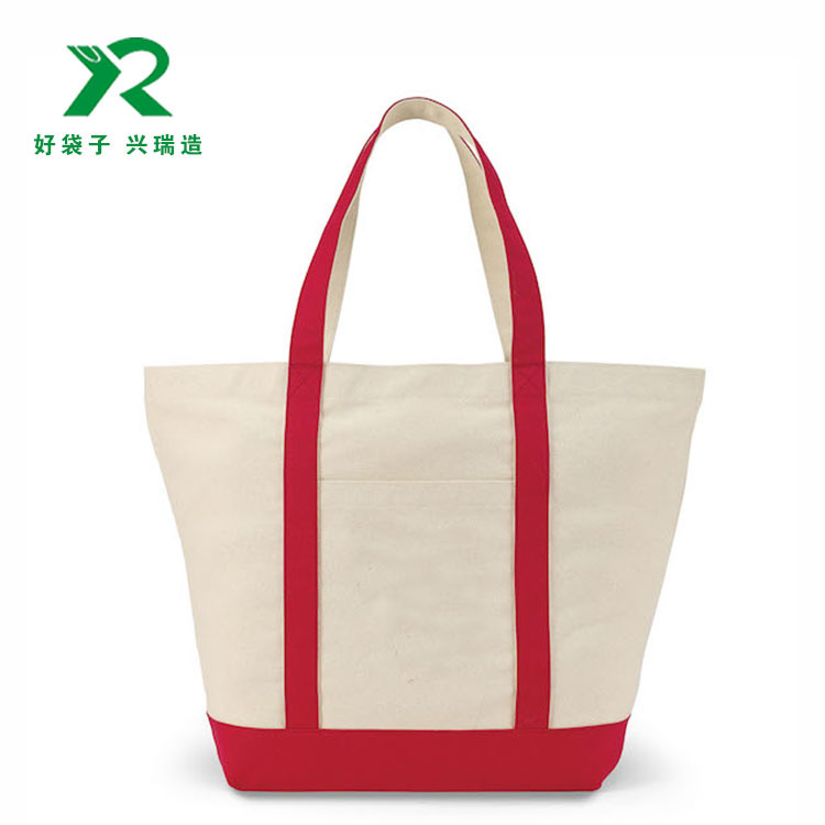 大容量女士单肩日系托特帆布包