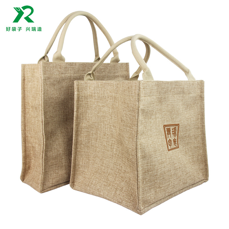 黄麻布手提袋复古礼品袋