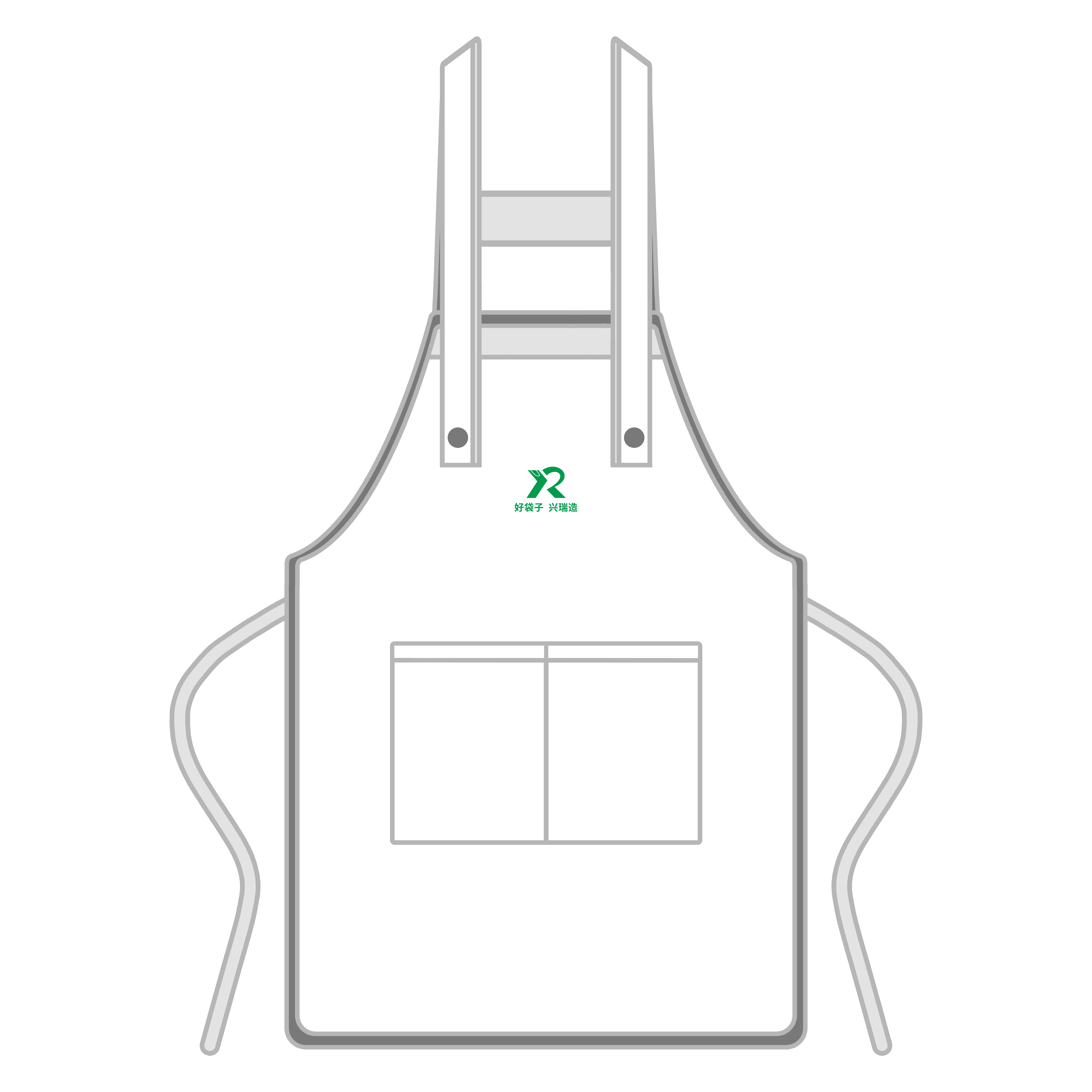 防水围裙防油污工作服